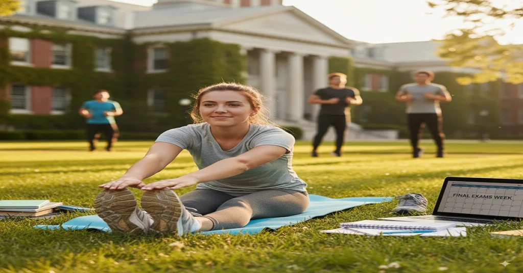 Exercise and Stress Reduction Before an Exam