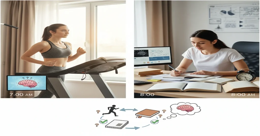 Should You Exercise Before or After Studying