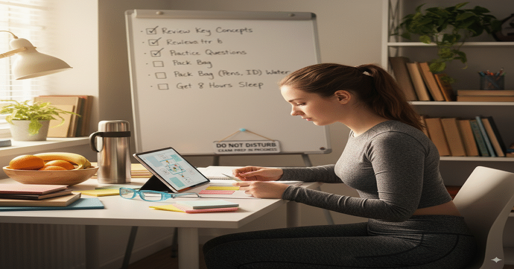 Smart Exam-Day Preparation