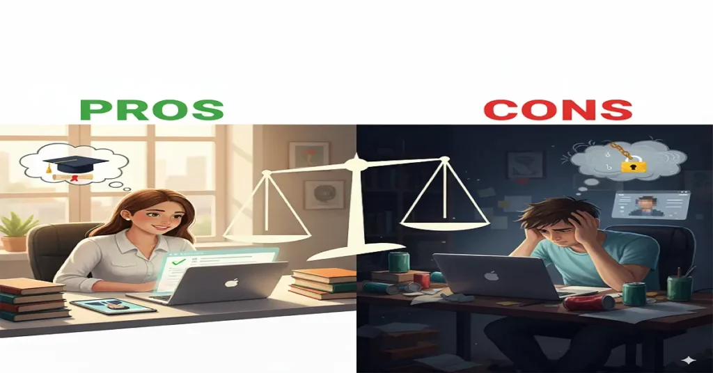 Pros and Cons of Using Online Exam Help