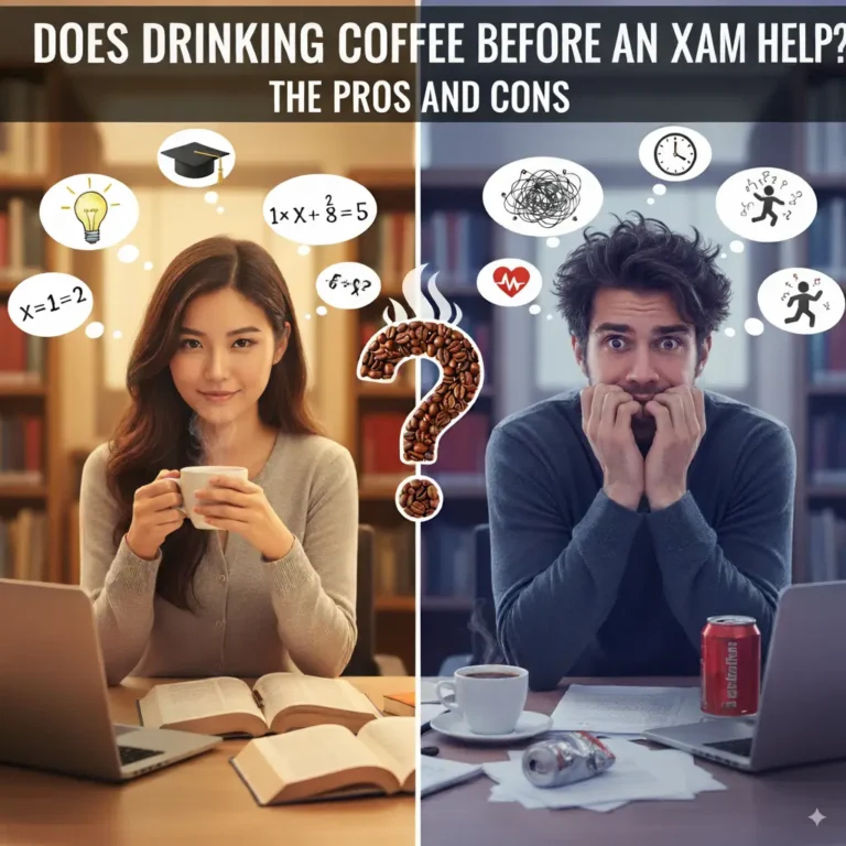 Drinking Coffee Before an Exam Help