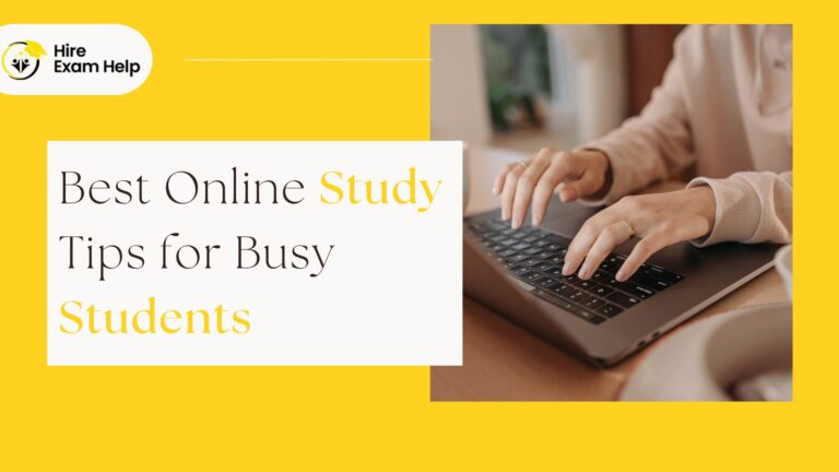 online study tips