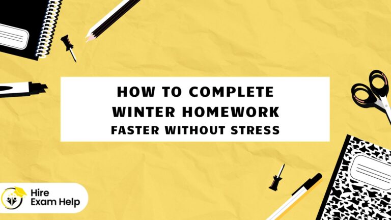 winter homework